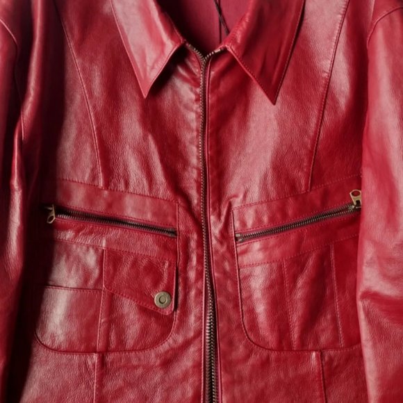 RARE SS08 RUNWAY VERSACE LEATHER JACKET 56 IT XL LARGE MENS COAT LUXURY - Picture 5 of 13